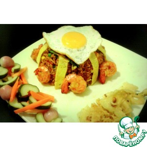 ������� ��� ��-������������ � ���������� � ������� � ������ (Nasi goreng)