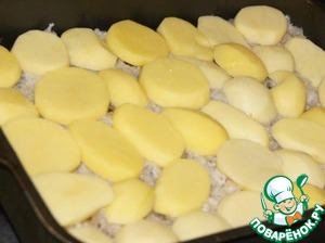 Запеканка из щуки с картофелем в духовке