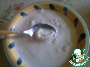 Рецепт Молочный суп с ванильными клёцками