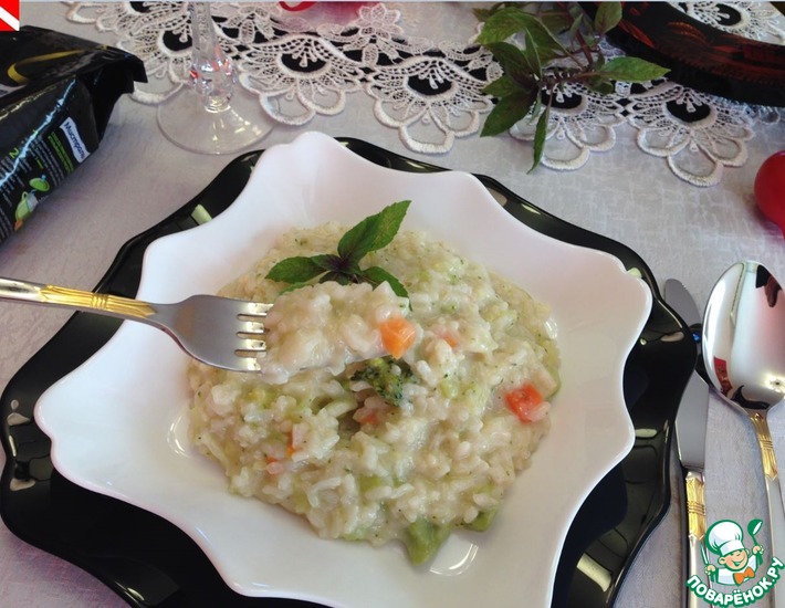 :   (Risotto Primavera)