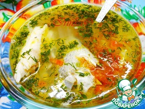 Рецепт Суп из судака с овощами