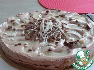 Рецепт Шоколадно-грушевый торт