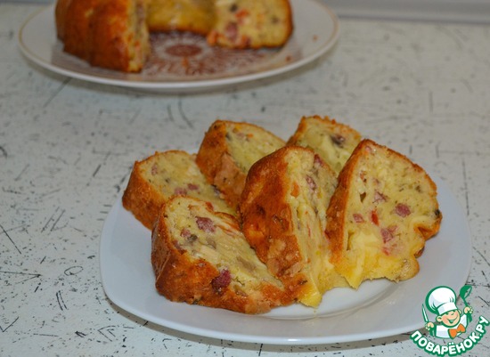 А-ля пицца "Деревенская"