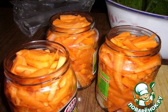 Рецепт: Морковь консервированная