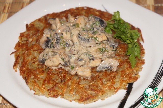 Крекеры с начинкой из курицы и грибов: вкусное и полезное блюдо