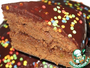 Рецепт Шоколадный бисквит в мультиварке
