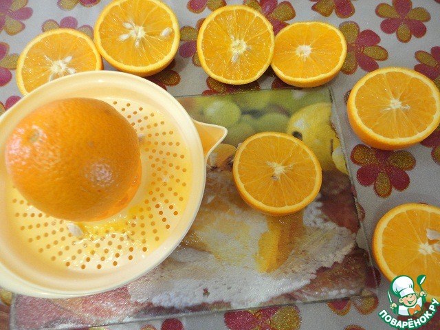 Апельсиновый рахат лукум