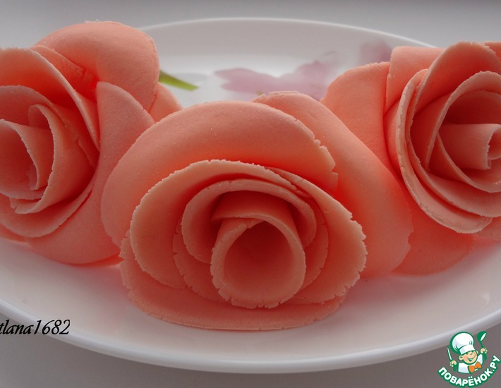 Морская роза из лосося – кулинарный рецепт
