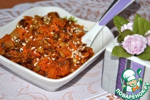 Рецепт Халва из моркови с изюмом, орехами, семечками в мультиварке