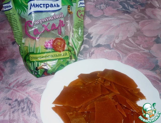 Карамельно-ореховые постные сухарики – кулинарный рецепт