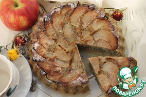 Рецепт Яблочно-кукурузный пирог "Маковый"