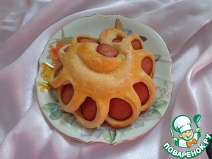 Оригинальные сосиски в тесте