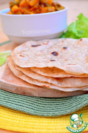 Индийские лепешки Чапати — простые и вкусные - рецепты и секреты приготовления Индийские лепешки Чапати: просто и вкусно - рецепты и секреты приготовления