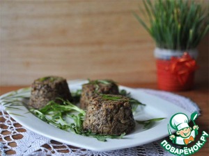Рецепт Рисовые маффины с грибами и тофу