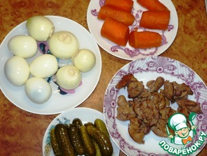 Вкусные салаты с куриной печенью - 9 лучших рецептов