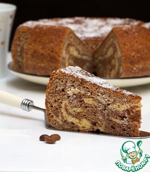 Рецепт Мраморный пирог из мультиварки