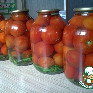 Фото: Маринованные помидоры на зиму