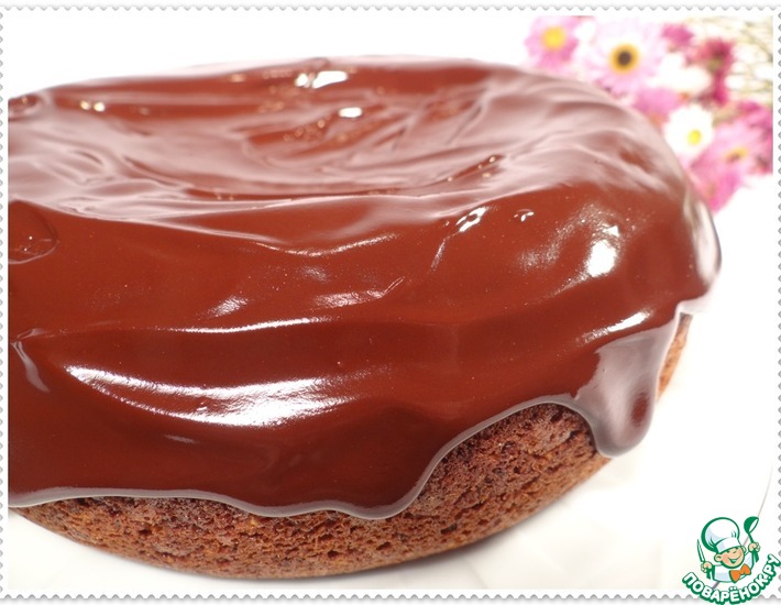 Рецепт: Шоколадно-ореховый пирог с Нутеллой