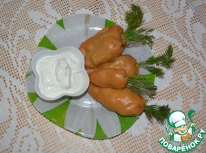 Рецепт Манты-"морковки"