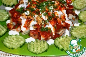 Рецепт Искандер кебаб. Турецкая кухня