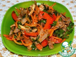 Рецепт Хе из куриных сердечек