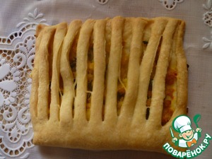 Слоеные пирожки с яйцом и зеленым луком (дуэль) – пошаговый рецепт с фотографиями