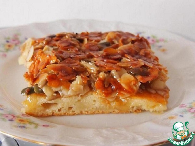 Пирог "Лепесток миндаля" – кулинарный рецепт