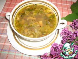 Рецепт Утиный суп с чечевицей