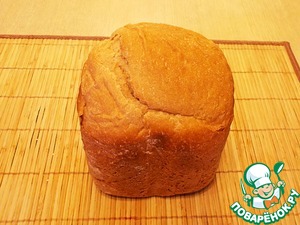 Рецепт Хлеб пшенично-ржаной с цельнозерновой мукой