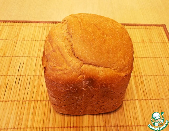 Рецепт: Хлеб пшенично-ржаной с цельнозерновой мукой