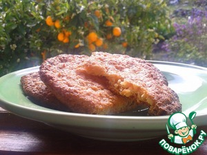 Рецепт Овсяное апельсиновое печенье