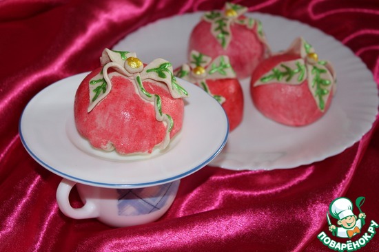 Пироженки))) "Пасхальные яблочки"