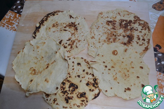 Почти как лаваш или тортилас