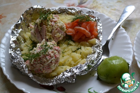 Печеный картофель "Крошка-картошка"