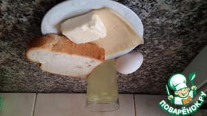 Хлебная запеканка суфле