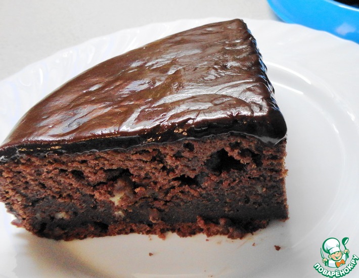 Рецепт: Шоколадный торт Фокус-покус
