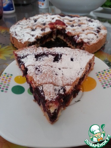 кростата с джемом