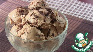 Рецепт Мороженое из творога с шоколадом