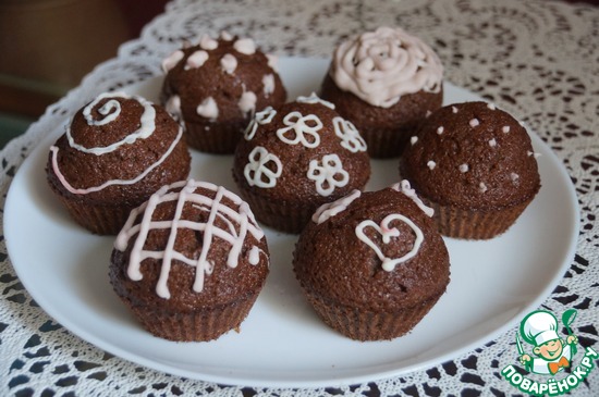 Очень шоколадный кекс "Вероника"