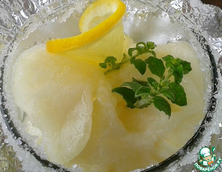 Рецепт: Сорбет лимонный