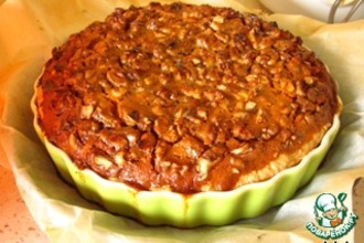 Рецепт: Тыквенный пирог с орехами