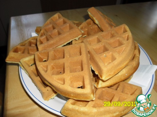 Бнльгийские вафли