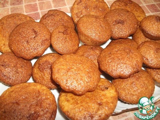 Кексы с ягодным соусом D'arbo по рецепту Людмила Новос-лова https://www.povarenok.ru/recipes/show/96374/