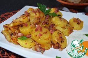 Рецепт Жареная картошка в немецком стиле