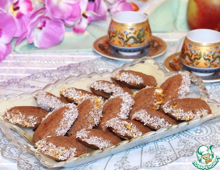 Рецепт: Печенье шоколадное на майонезе «Моментальное»