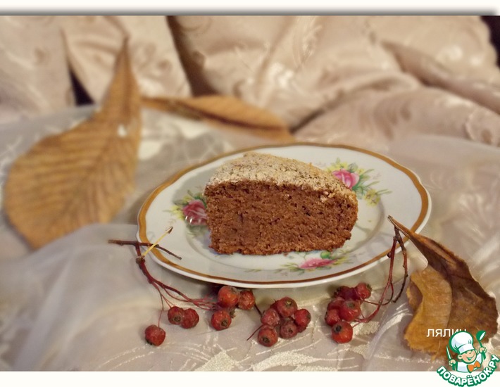 Рецепт: Шоколадный пирог на майонезе