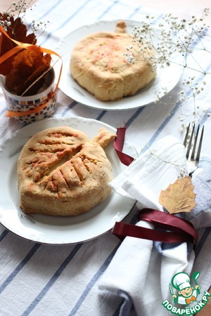 Рецепт Мини-пирог с картофелем и фаршем "Перевёртыш"