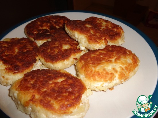 Сырники овсяные с яблоком