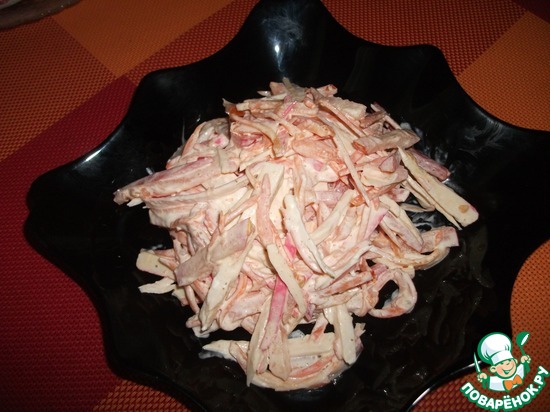 Салатик “Восторг” по рецепту Фрау Марта https://www.povarenok.ru/recipes/show/15846/