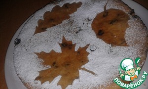 Рецепт Пирог "Осенние листья"